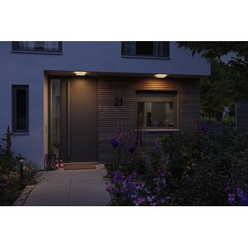 Sienas lampa Lamina Backlight 14W, draudzīga kukaiņiem, ar kustības sensoru, kvadrātveida