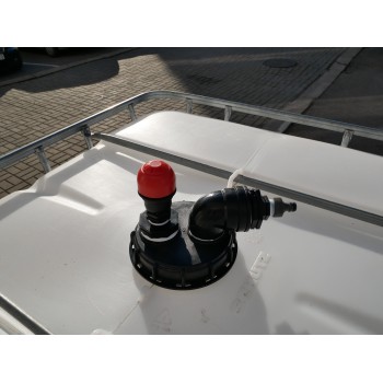 Автоматическое наполнение контейнера IBC из водосточной трубы