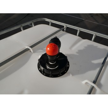 Automātiskā IBC konteinera uzpilde no notekcaurules