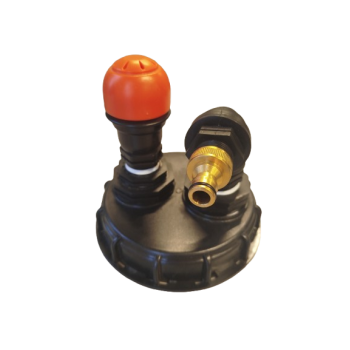 Automātiskā IBC konteinera uzpilde no notekcaurules