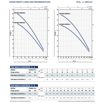 Водяной насос TOP MULTI-EVOTECH 2 с автоматикой