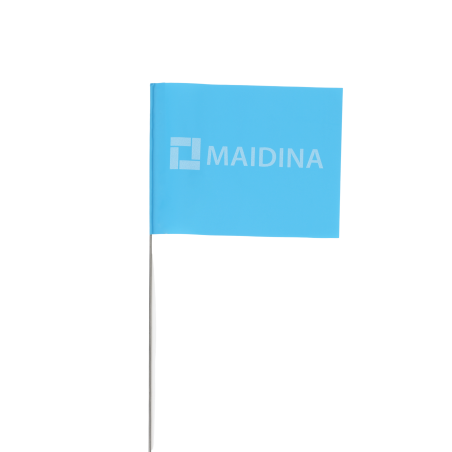 Karodziņš ir zilā krāsā