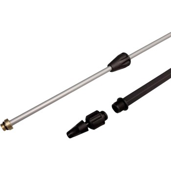 Телескопическая насадка, модульная, из нейлона и алюминия, 65–110 см, с латун. наконечником