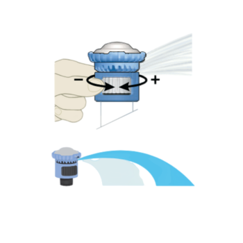 Vejas laistīšanas sprausla R-VAN18 360° 