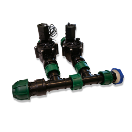 Коллектор Rain Bird с дренажом на 2 зоны