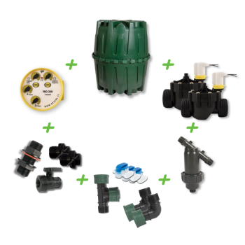 Комплект гравитационного полива HERKULES - 2 секции