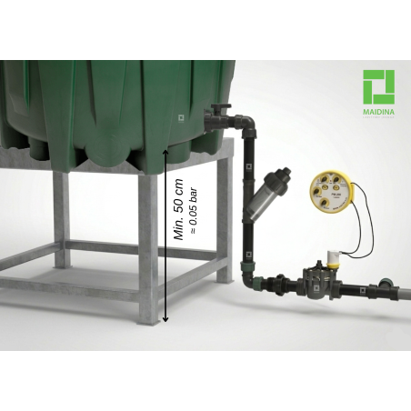 Gravitācijas laistīšanas komplekts HERKULES – 1 sekcija