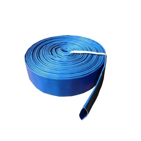 Caurule LAY FLAT PVC 4” (104mm), SKY | maidina.lv