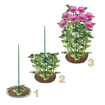 Apaļš atbalsts ziediem 40 cm (2 gab.)