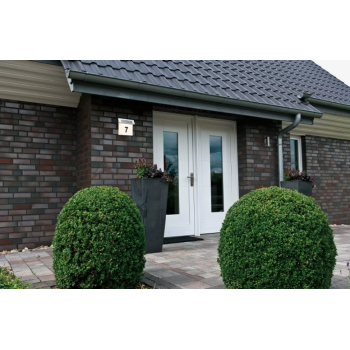 Светодиодный номер дома с солнечной батареей