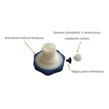 Drenāžas vārsts ½”