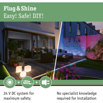 Spot Plug & Shine gaismeklis ar mietiņu 3,5 W (3000 K) 