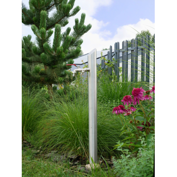 Водяная колонка, наклонная 100 cм, сбоку