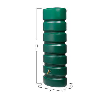 Dekoratīvā tvertne Classico 650 l