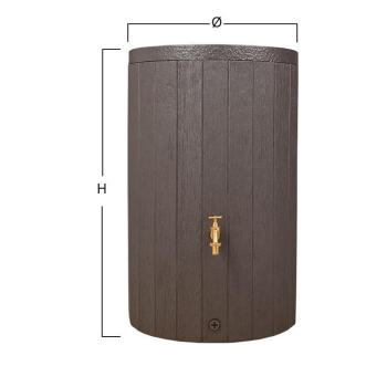 Декоративный резервуар Timber 230 L