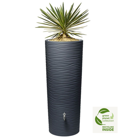 Декоративный резервуар Natura Graphite grey 210 L