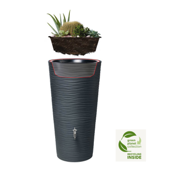 Декоративный резервуар Natura Graphite grey 350 L
