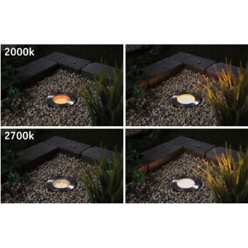 Встраиваемый в пол светильник Plug & Shine LED Gold light 4,6 Вт