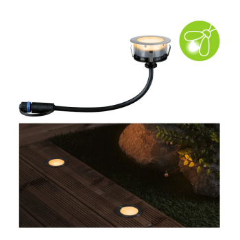 Встраиваемый светильник Plug & Shine 2 Вт, безопасный для насекомых