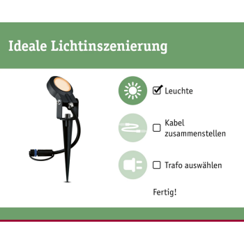 Plug & Shine iedzīšamais gaismeklis Sting 6,3 W