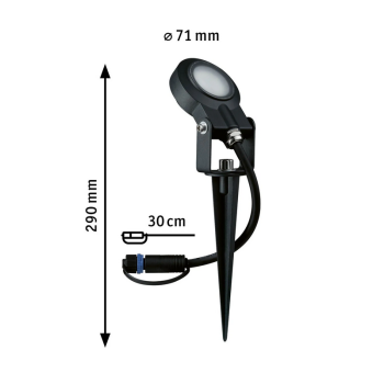 Plug & Shine iedzīšamais gaismeklis Sting 6,3 W