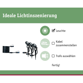 Набор втыкных светильников Plug & Shine Sting 3x6,4 Вт