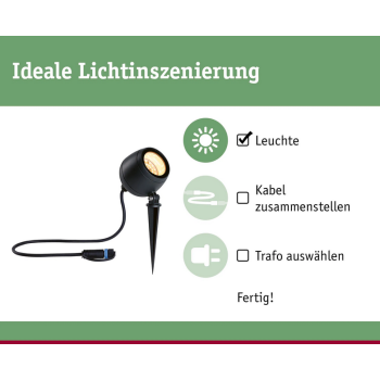 Втыкной светильник Plug & Shine Kikolo 6,2 Вт - безопасен для насекомых