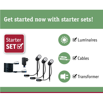 Plug & Shine iespraužamo apgaismošanas komplekts Pike RGBW 3x4,2 W