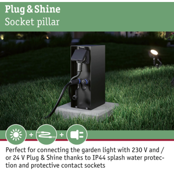 Āra rozete "Rio" ar transformatoru