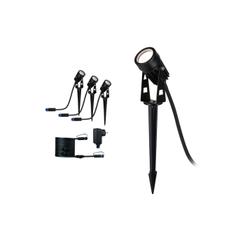 Plug & Shine комплект вкопываемых светильников 3×2 W