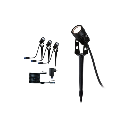 Plug & Shine комплект вкопываемых светильников 3×2 W