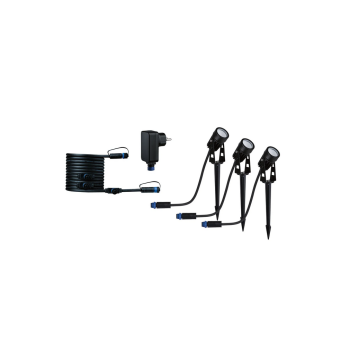 Plug & Shine комплект вкопываемых светильников 3×2 W