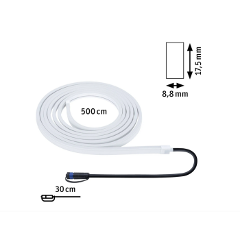 Plug & Shine LED lente 46W, 10m