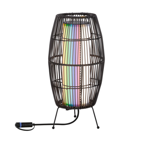Plug & Shine stāvoša lampa Basket RGBW 3,2W