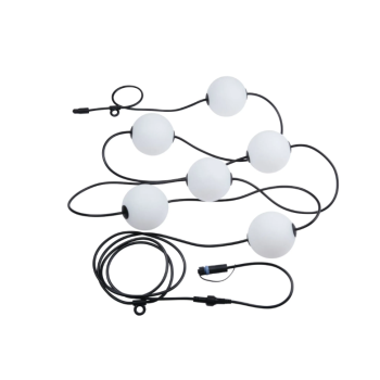 Plug & Shine gaismas virtene Naima 6x1W 5,88 m