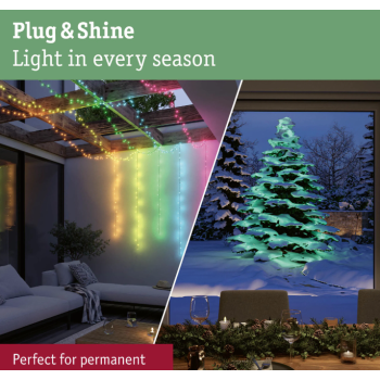 Plug & Shine gaismas virtene Yuna 12,4m 5W