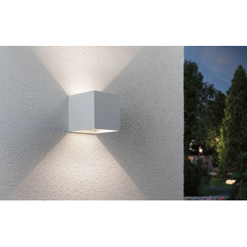 Настенный аккумуляторный светильник "Nyara" с датчиком движения, белый