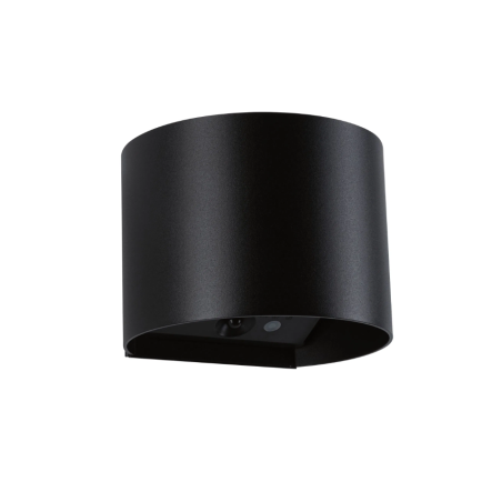 Настенный аккумуляторный светильник "Nyora" с датчиком движения, чёрный