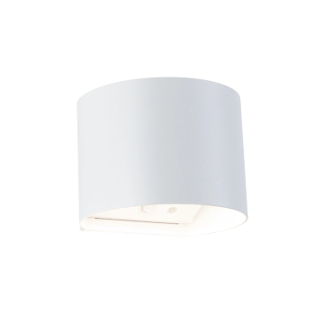 Sienas akumulatora lampas “Nyora” ar kustības sensoru, balta