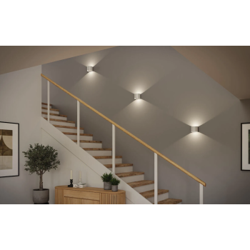 Настенный аккумуляторный светильник “Nyora” с датчиком движения, белый