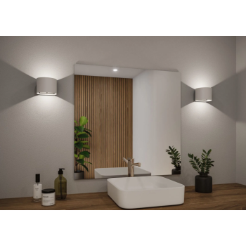 Настенный аккумуляторный светильник “Nyora” с датчиком движения, белый