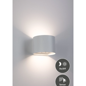 Настенный аккумуляторный светильник “Nyora” с датчиком движения, белый