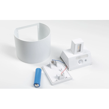 Настенный аккумуляторный светильник “Nyora” с датчиком движения, белый