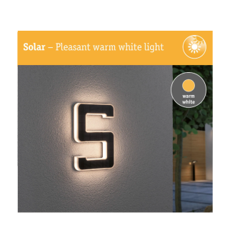 Светодиодный светильник для номера дома цифра 5