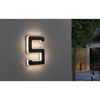 Светодиодный светильник для номера дома цифра 5