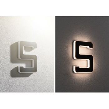 Светодиодный светильник для номера дома цифра 5