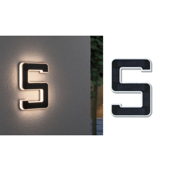 Светодиодный светильник для номера дома цифра 5