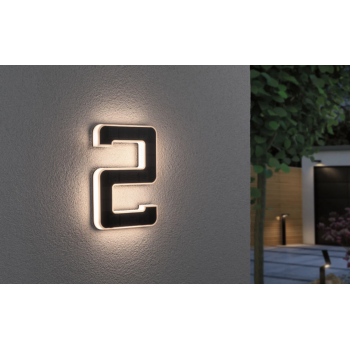 Светодиодный светильник для номера дома цифра 2