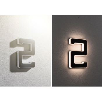 Светодиодный светильник для номера дома цифра 2