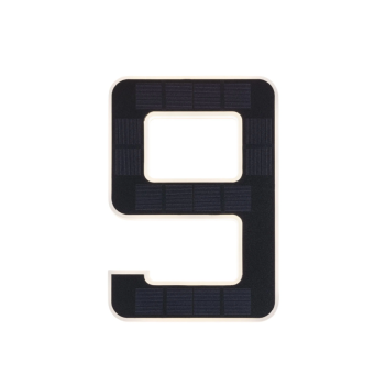 LED mājas numura gaismeklis cipars 9